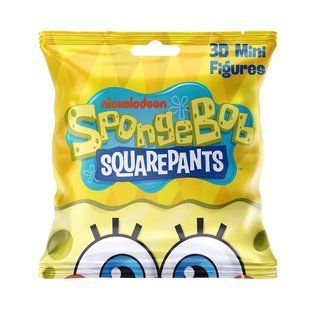 Колекційна фігурка-сюрприз SpongeBob Губка Боб (в асортименті) SB3D-2025 фото