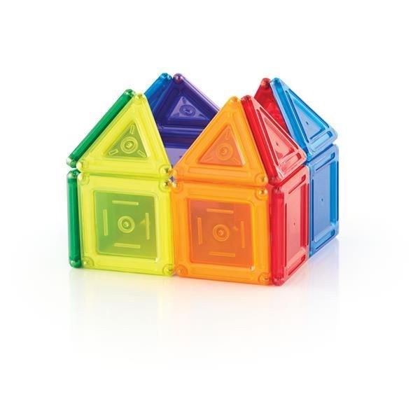 Магнитный конструктор Guidecraft PowerClix Solids, 24 детали G9420 фото
