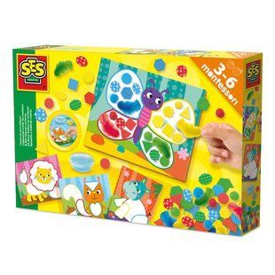 Навчальний набір SES Creative Montessori Сортуй кольори та матеріали 14062S фото