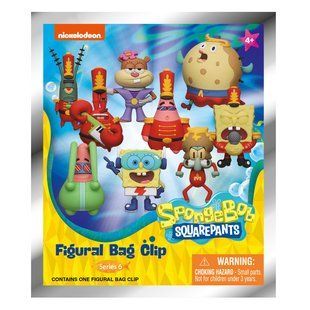 Ігрова фігурка на кліпсі Monogram Nickelodeon Губка Боб S6 (в асортименті) 63345 фото