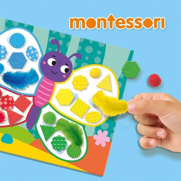 Навчальний набір SES Creative Montessori Сортуй кольори та матеріали 14062S фото