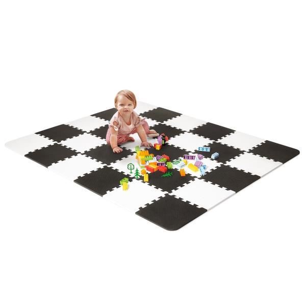 Коврик-пазл Kinderkraft Luno Black, 30 элементов KKMLUNOBLK0000 фото