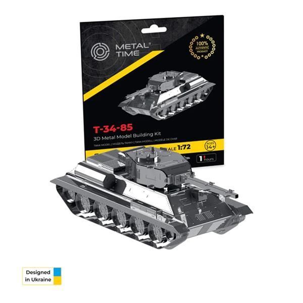 Сборная модель танка Т-34 Metal Time T-34/85 MT071 фото