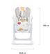 Стільчик для годування Kinderkraft Yummy KKKYUMMGRY0000 фото 6