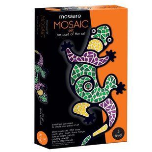 Скляна мозаїка Mosaaro Ящірка MA3001 фото