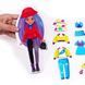 Пазл на магнітах Vladi Toys Одягни мандрівницю, 39 магнітів VT3210-15 фото 2