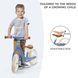Беговел Kinderkraft Fly Plus двухколесный 12" голубой KRFLPL00BLU0000 фото 7
