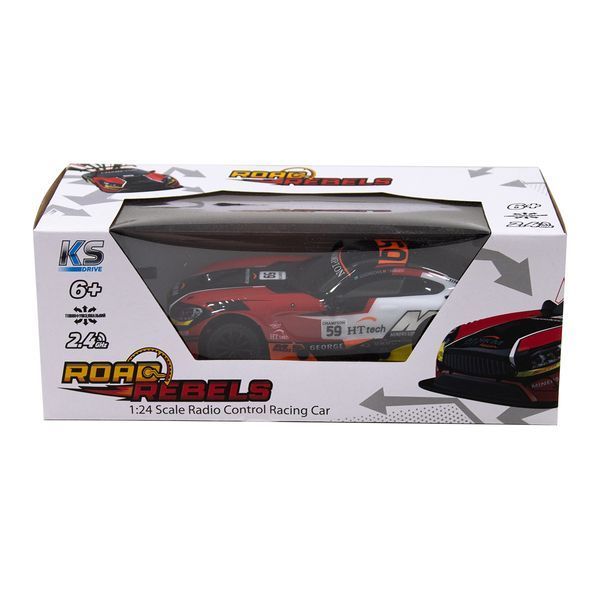 Машинка на радіокеруванні KS Drive Road Rebels 1:24 16599OB фото