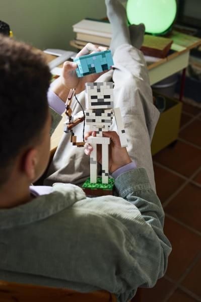 Конструктор LEGO Minecraft 21594 Скелет Геймерський декор, 502 деталі 21594 фото