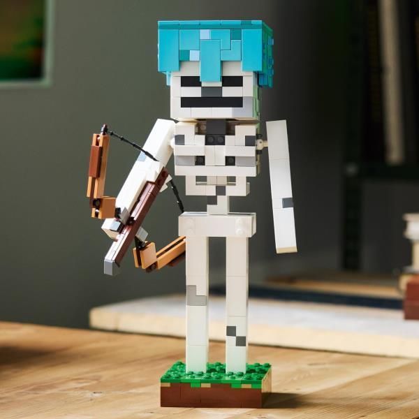 Конструктор LEGO Minecraft 21594 Скелет Геймерський декор, 502 деталі 21594 фото
