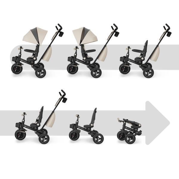 Триколісний велосипед Kinderkraft Spinstep 2 Plus 6 в 1 KRSPST02BEGPL00 фото