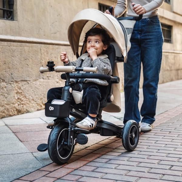 Триколісний велосипед Kinderkraft Spinstep 2 Plus 6 в 1 KRSPST02BEGPL00 фото