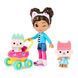Набор фигурок Gabby's Dollhouse Уход за котёнком с коляской-пончиком SM36227-6069425 фото 2