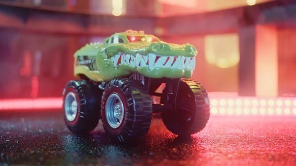 Игрушечная машинка Road Rippers Wheelie Monsters Crocodile со светом и звуком 20062 фото