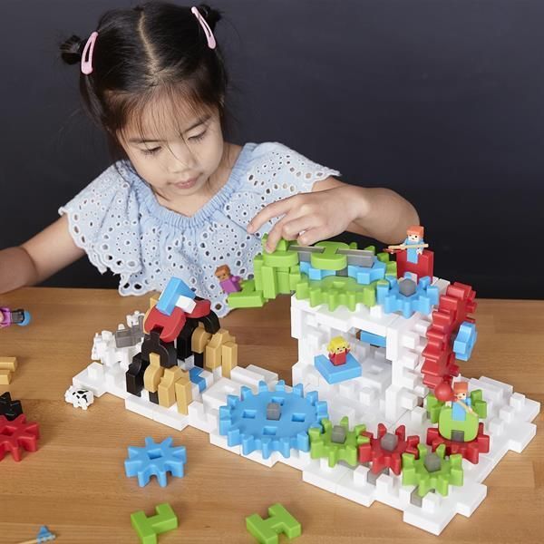 Конструктор Guidecraft IO Blocks Tabletop System з AR, 118 деталей G9640 фото