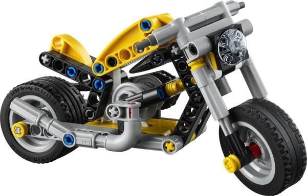 Конструктор LEGO Technic 42225 Жовтий мотоцикл, 151 деталь 42225 фото