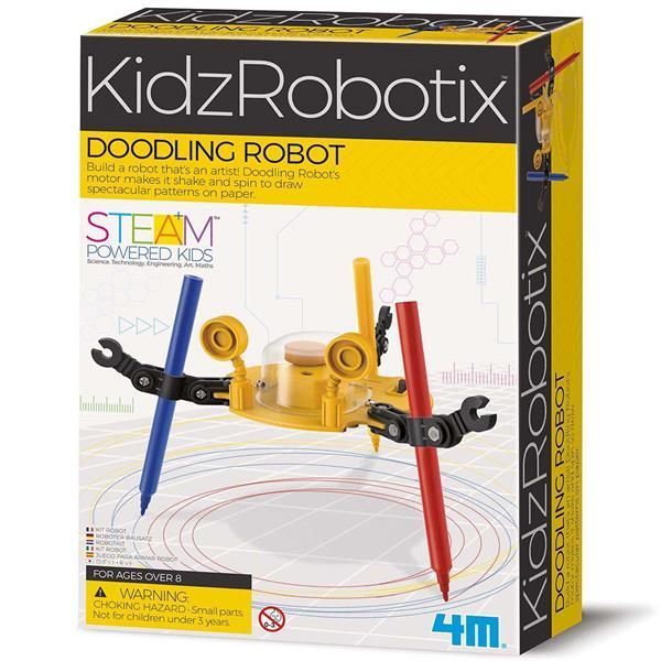 Набор для сборки робота 4M KidzRobotix Робот-художник 00-03280 фото