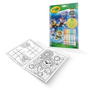 Розмальовка Crayola Щенячий патруль, 32 сторінки та 7 фломастерів 04-6918G фото
