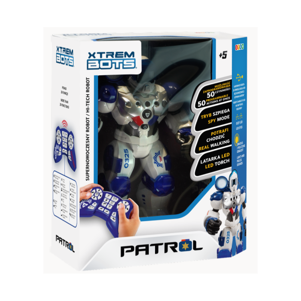 STEM-робот Xtrem Bots Патрульний радіокерований XT380972 фото