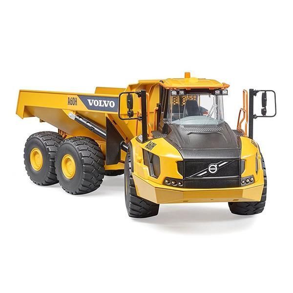 Самосвал Bruder Volvo A60H 1:16 желтый 02455 фото