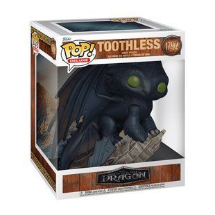 Фігурка Funko Pop! Як приборкати дракона: Беззубик на скелі 86140 фото