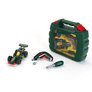 Детский набор инструментов Klein Bosch Mini Grand Prix с гоночной машинкой 8395 фото