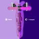 Самокат Micro Mini Deluxe Glow LED трехколесный морозный розовый MMD217 фото 7
