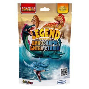 Стретч-игрушка #sbabam Legend of Animals Макси Динозавры: битва стихий 59-CN25 фото
