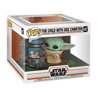 Фигурка Funko Pop! Мандалорец: Малыш Грогу с ёмкостью для яиц 50962 фото