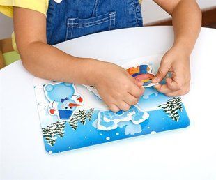 Пазл на липучках Vladi Toys Времена года, 16 деталей VT1302-25 фото