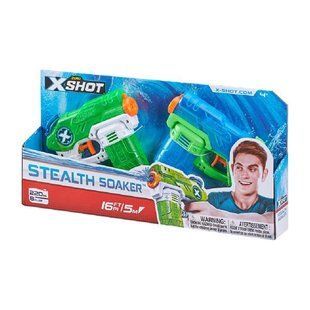 Бластер X-Shot Warfare Double Small Stealth Soaker, набір 2 шт. 01227R фото