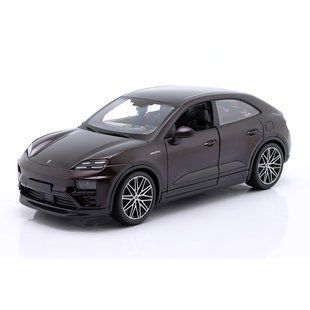 Колекційна модель Porsche Macan 4 Electric Bburago 1:24 чорна 18-21114 фото