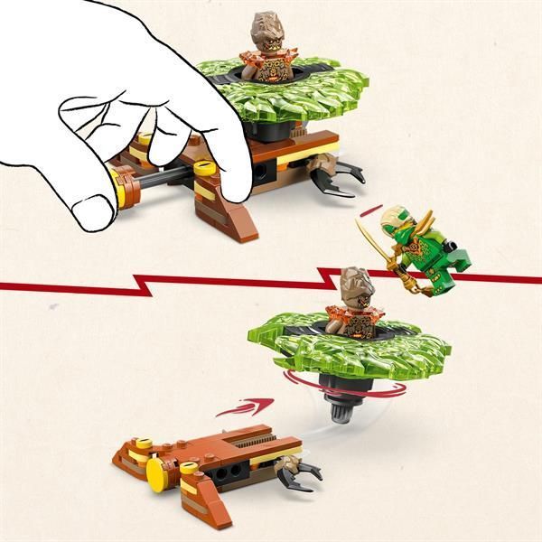 Конструктор LEGO Ніндзяго 71850 Ллойд проти спінера земляного монстра, 52 деталі 71850 фото