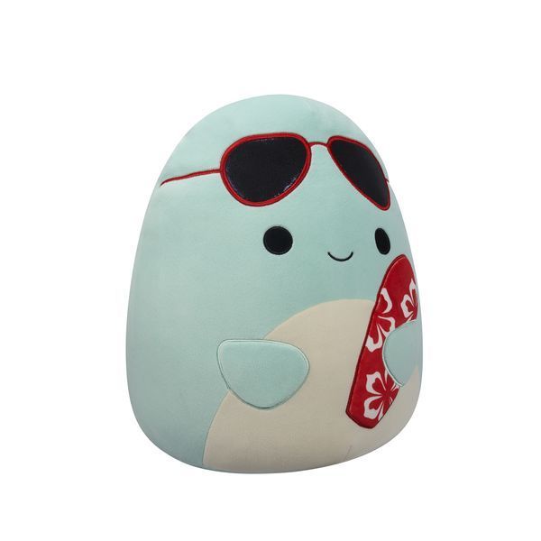 Мягкая игрушка дельфин Squishmallows Перри, 19 см SQCR05372 фото