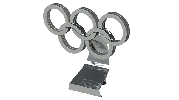 Металлический конструктор Metal Time Rings of Strength Олимпийские кольца MT021Y фото