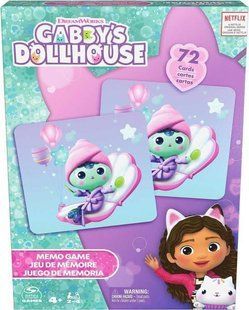 Настольная игра мемори Spin Master &laquo;Кукольный домик Габби&raquo;, 72 карты SM38465-6068353 фото