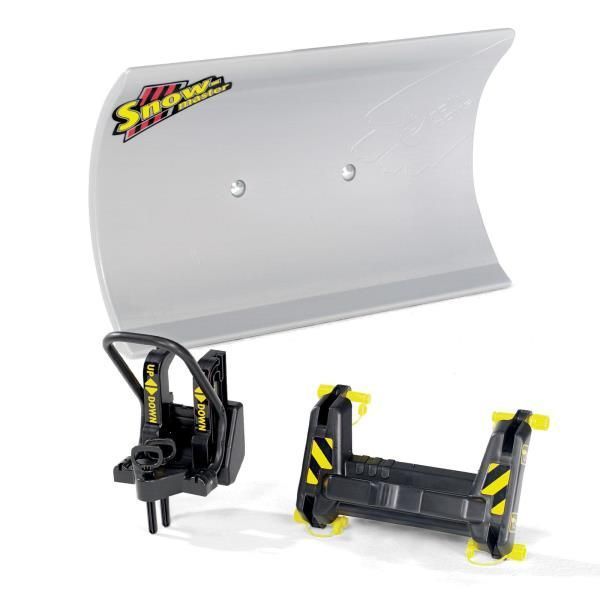 Снегоуборочный отвал для веломобиля Rolly Toys RollySnow Master серый 409617 фото