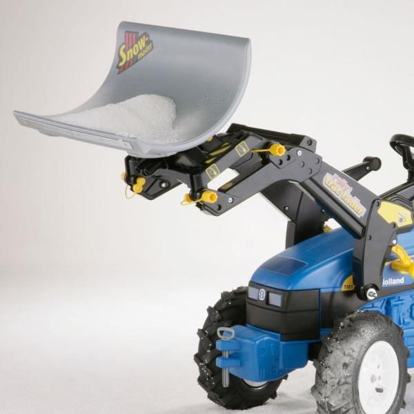 Снегоуборочный отвал для веломобиля Rolly Toys RollySnow Master серый 409617 фото