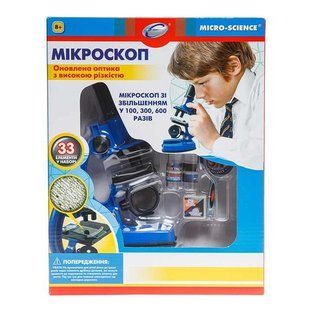 Детский микроскоп Eastcolight с аксессуарами, увеличение до 600 крат ES21331 фото