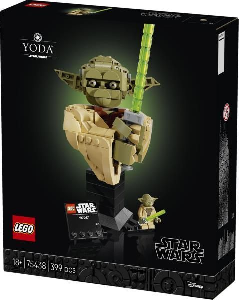 Конструктор LEGO Star Wars 75438 Бюст Йоды, 399 деталей 75438 фото
