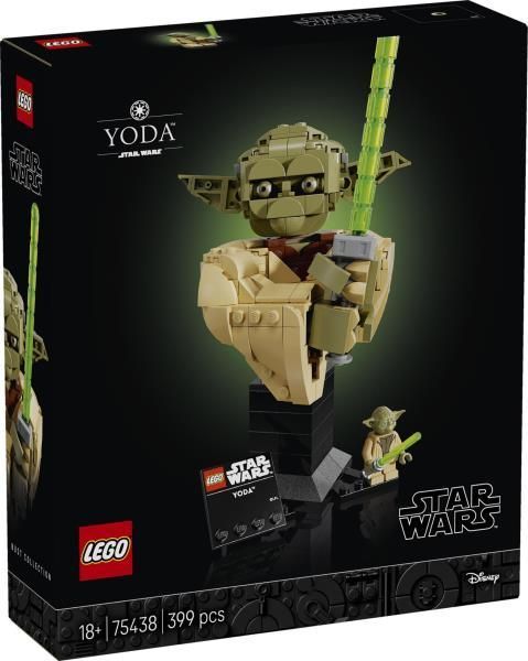 Конструктор LEGO Star Wars 75438 Бюст Йоды, 399 деталей 75438 фото