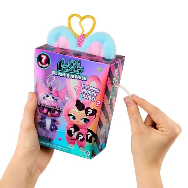 Мягкая игрушка-сюрприз на подвесе L.O.L. Surprise! Пушистый маскарад Мишка Рина 249498-4 фото