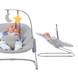 Крісло-гойдалка Kinderkraft Calmee сіре KBCALM00GRY0000 фото 3