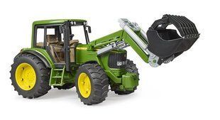 Іграшковий трактор Bruder John Deere 6920 з навантажувачем, 1:16 02052 фото