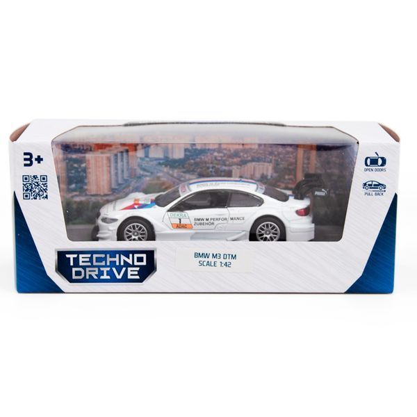 Металева машинка BMW M3 DTM TechnoDrive 250256 фото