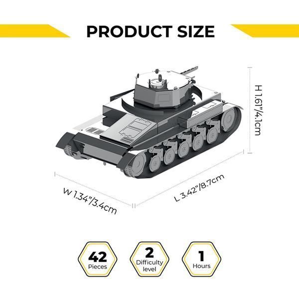 Сборная модель танка Metal Time Pz.Kpfw. II MT060 фото